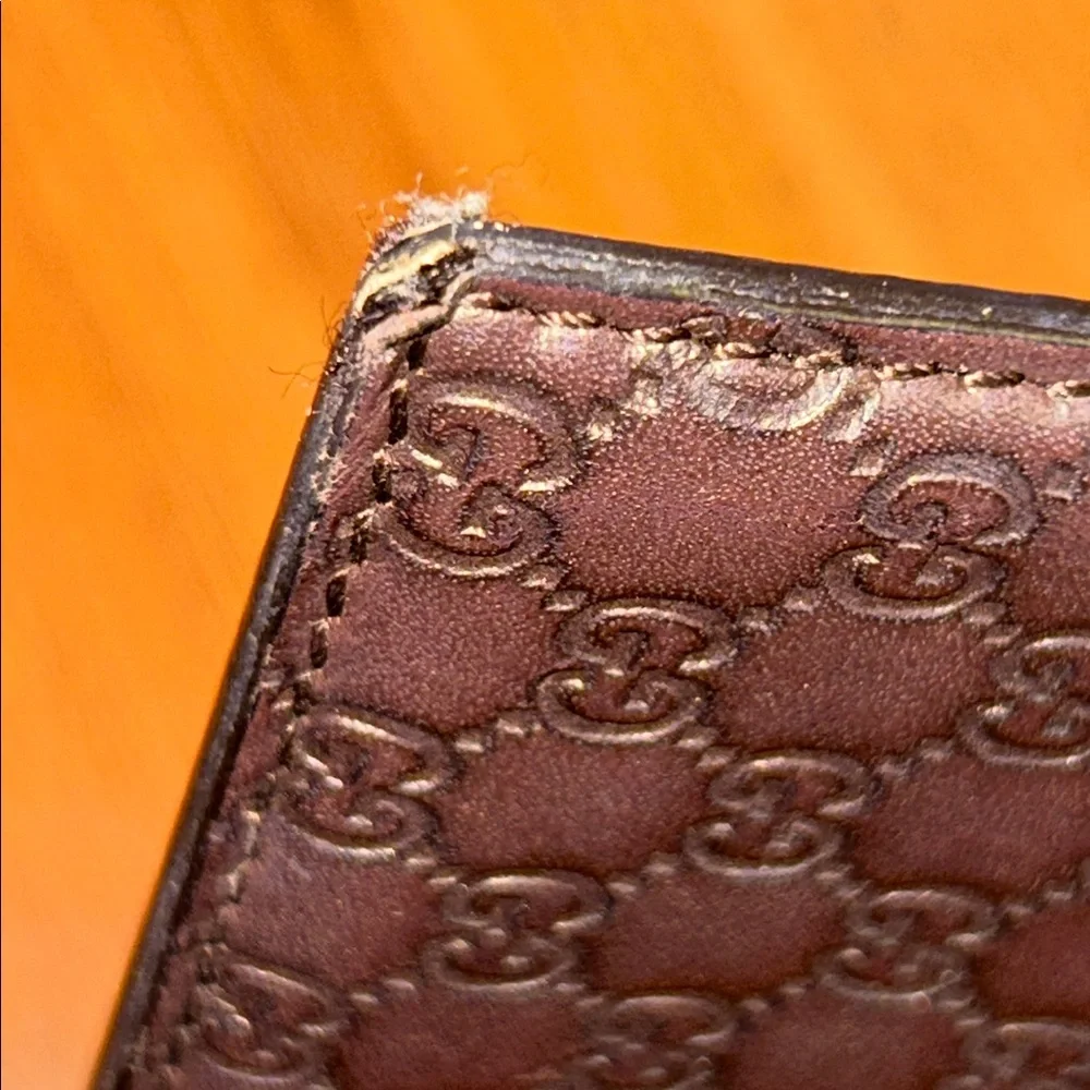 Authentic Gucci Microguccissima Card Case / Card Holder